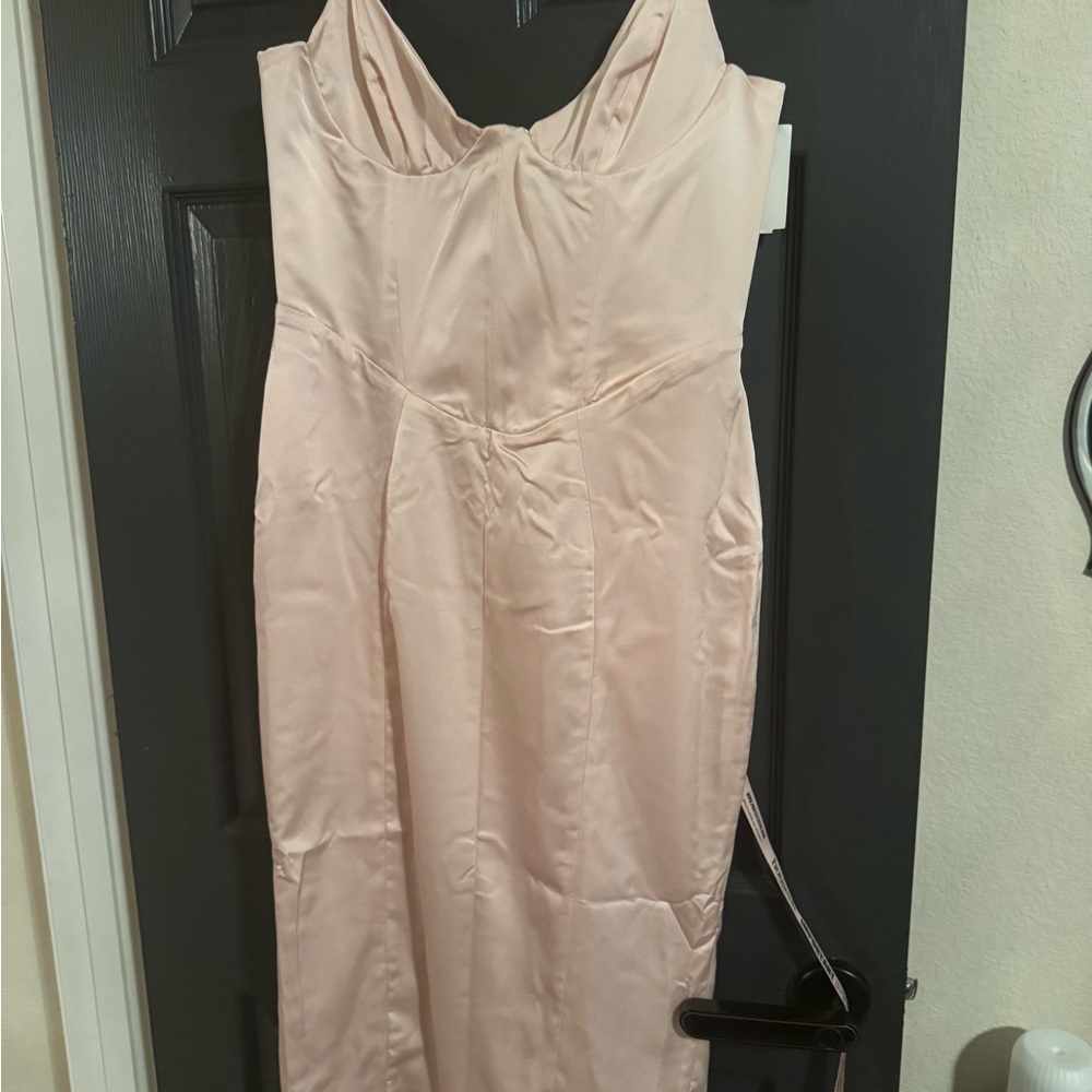 House of CB Pink Sweetheart Sheath Dress
